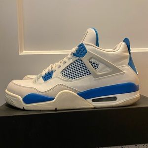 Jordan 4 military blue size 12